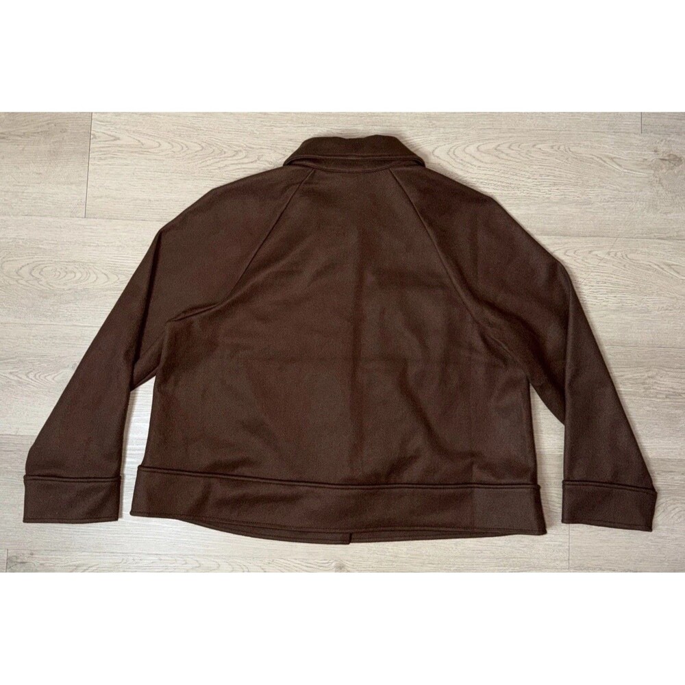 L.L. Bean Brown Button-Front Utility Jacket - Picture 7 of 9